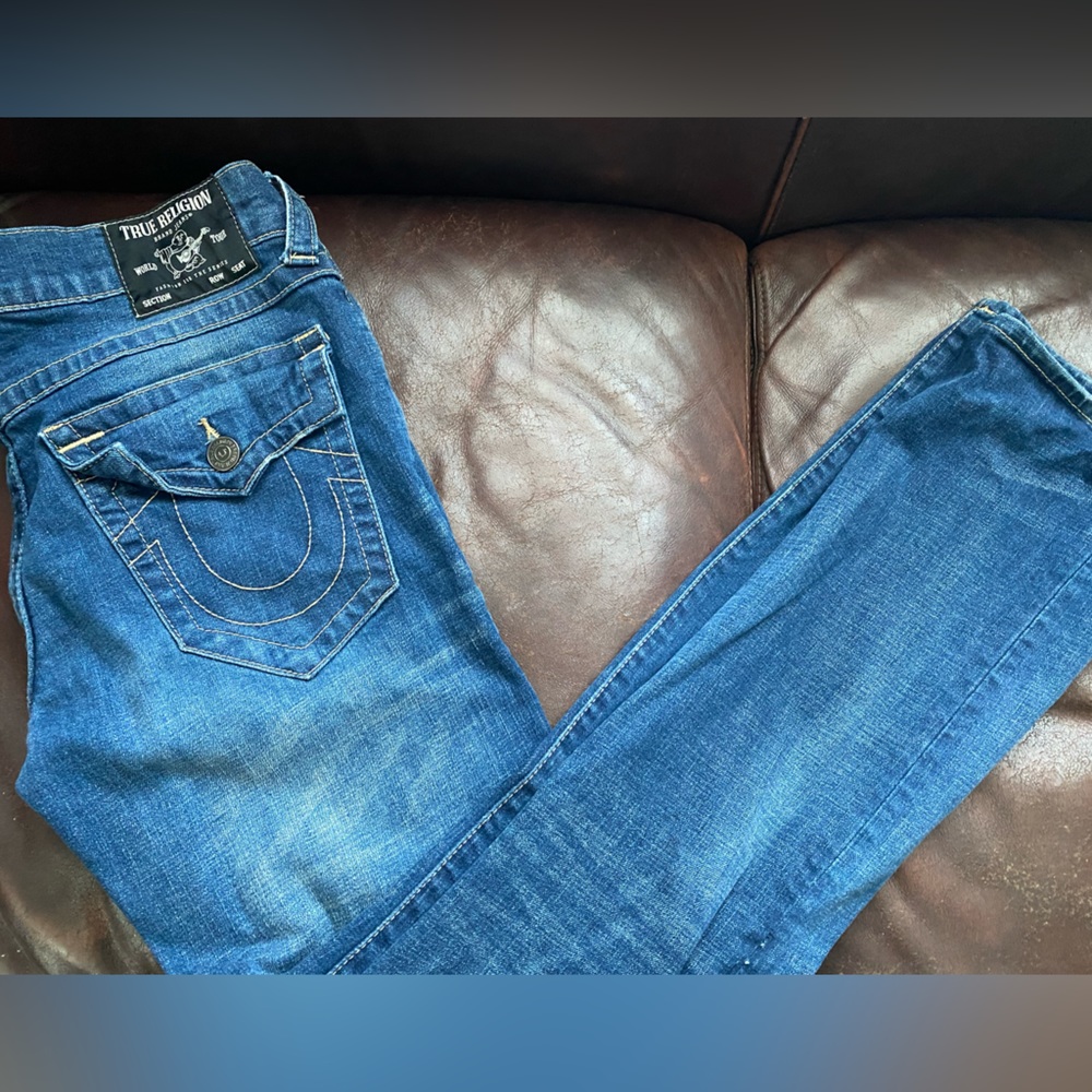 True Religión Jeans (Ricky Relaxed Straight) Size 30